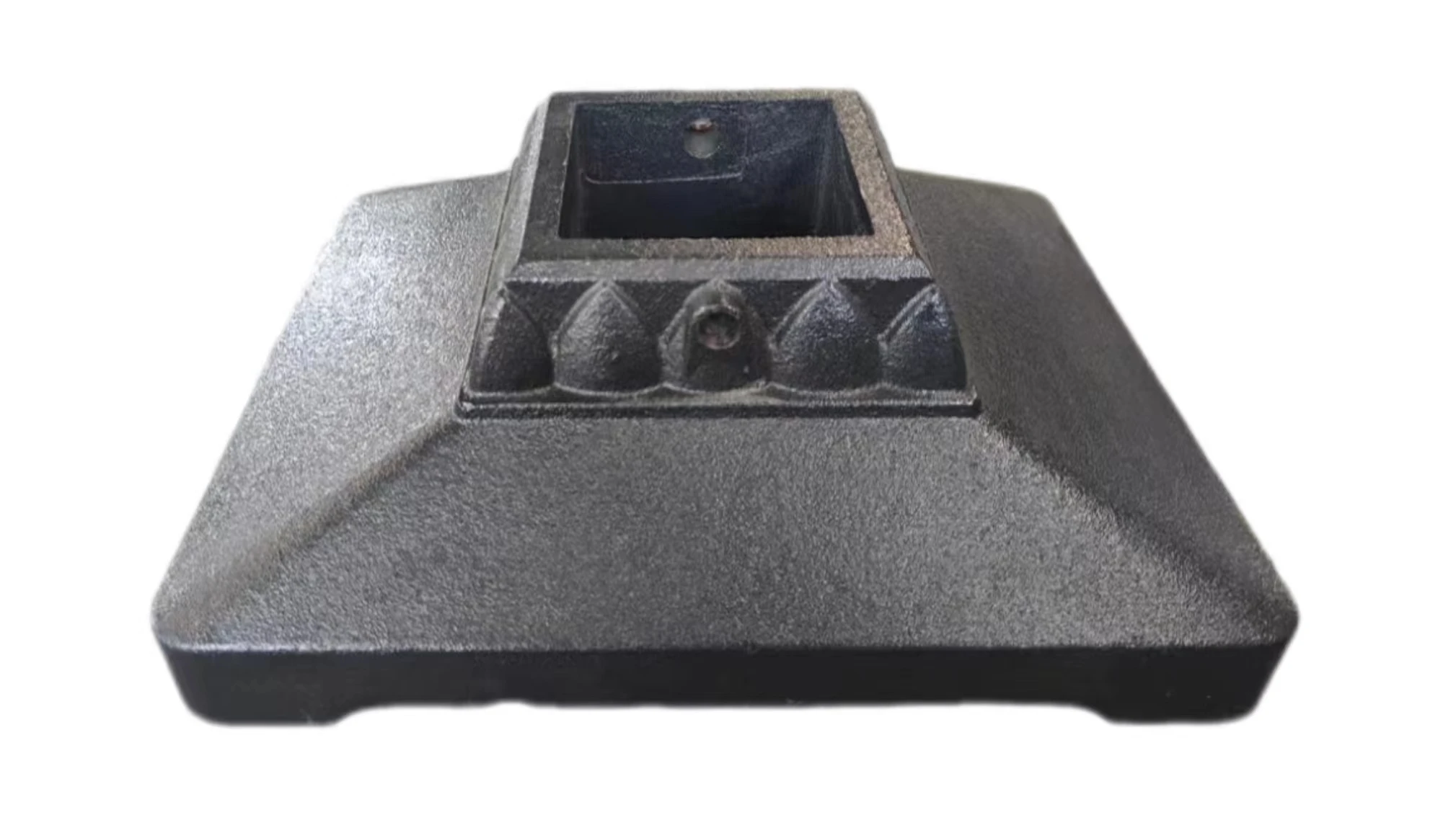 High Quality  Cast Iron Base For Parking Garage Guard Rails