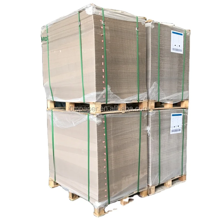 Картонная Бумага Из Переработанного Картона 700-1500gsm
