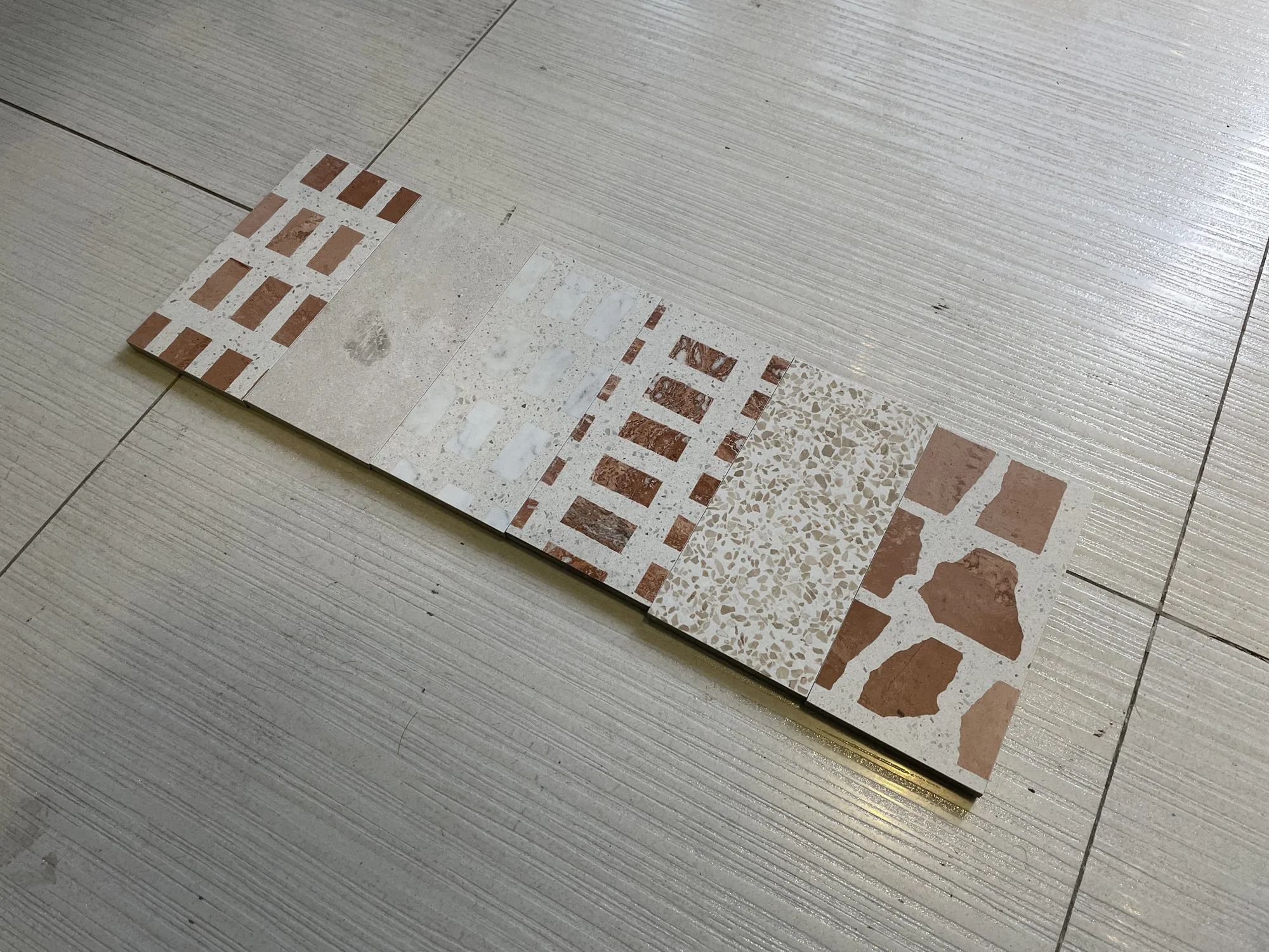 Керамическая напольная плитка terrazzo итальянский дизайн