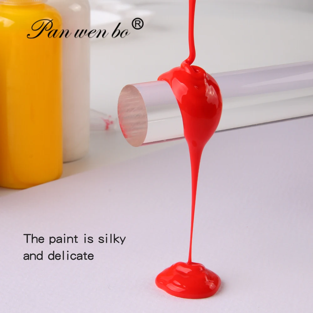 Acrylic pouring paint supplies DIY Violent Bear Fluid pouring acrylic paint Crafts custom logo 12colors pouring acrylic paint