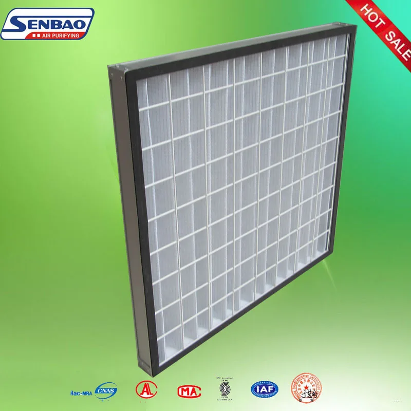 Factory Price G3 G4 Primary Air Filter Aluminum Frame Panel Dust Removal