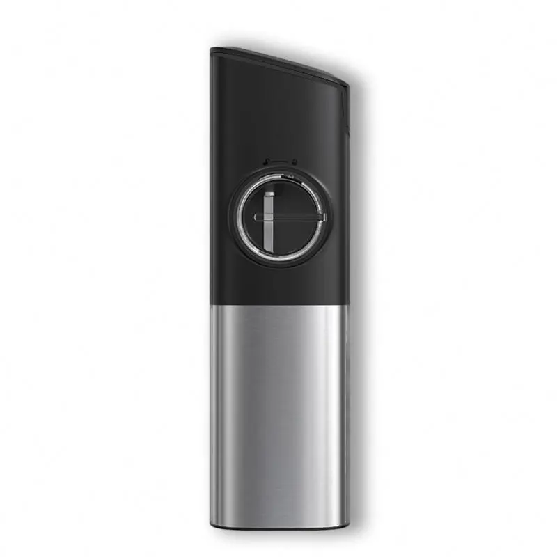 Latest Style Electric Stainless-Steel Gravity, Chargeable Led Light Pepper Mill Adjustable Coarseness Sea Salt Pepper Grinder