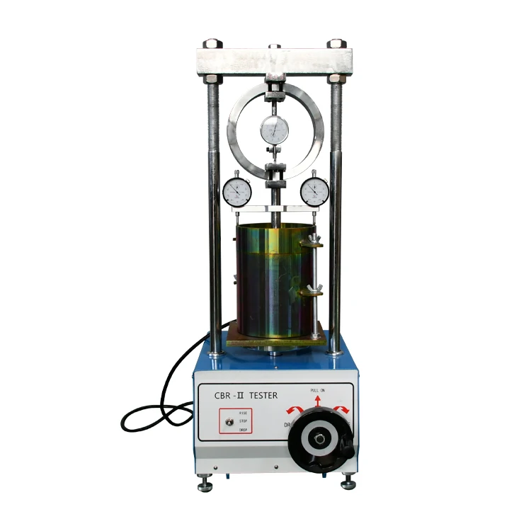 soil testing equipment cbr loading machine