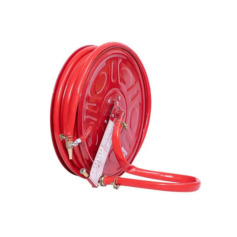 Fire hose reels for fire extinguishers