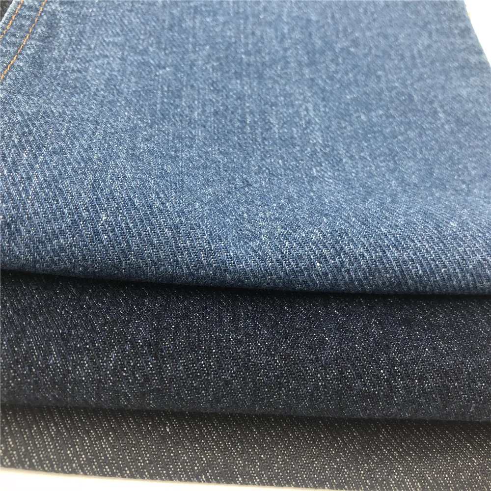8.7oz blue color  denim jeans fabric