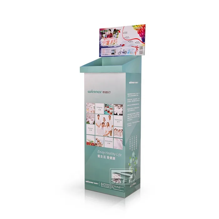 
Exhibition paper cardboard perfume display stands for sale 