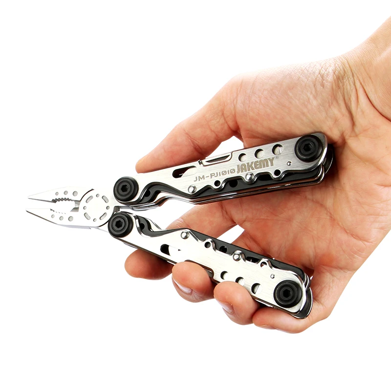 Portable Stainless Steel Combination Plier DIY Multi Tool with card and Scissor