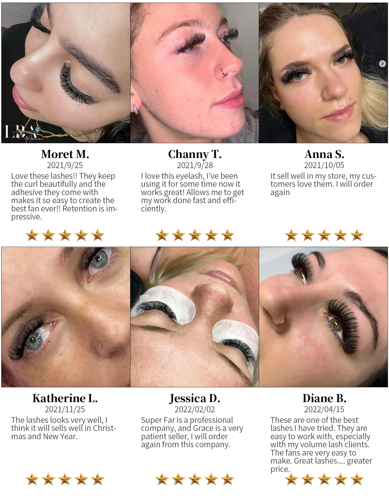 Korea PBT Material Silk Lashes Extension Flat Ellipse Eyelashes