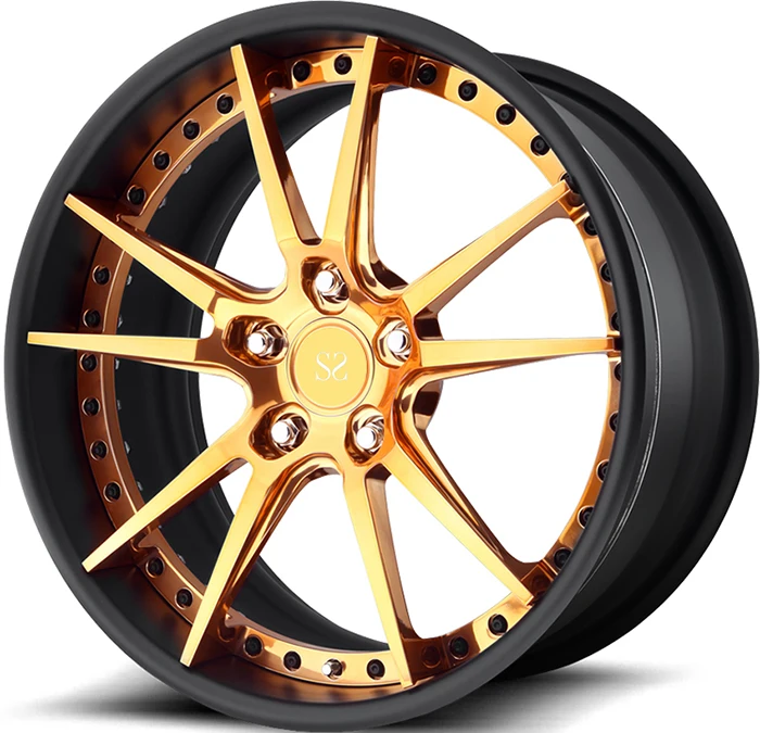 Work Jante 2Pcs Black Rims 19 20 Inch Staggered Passenger Car Rims Alloy Forged Wheels For Camaro