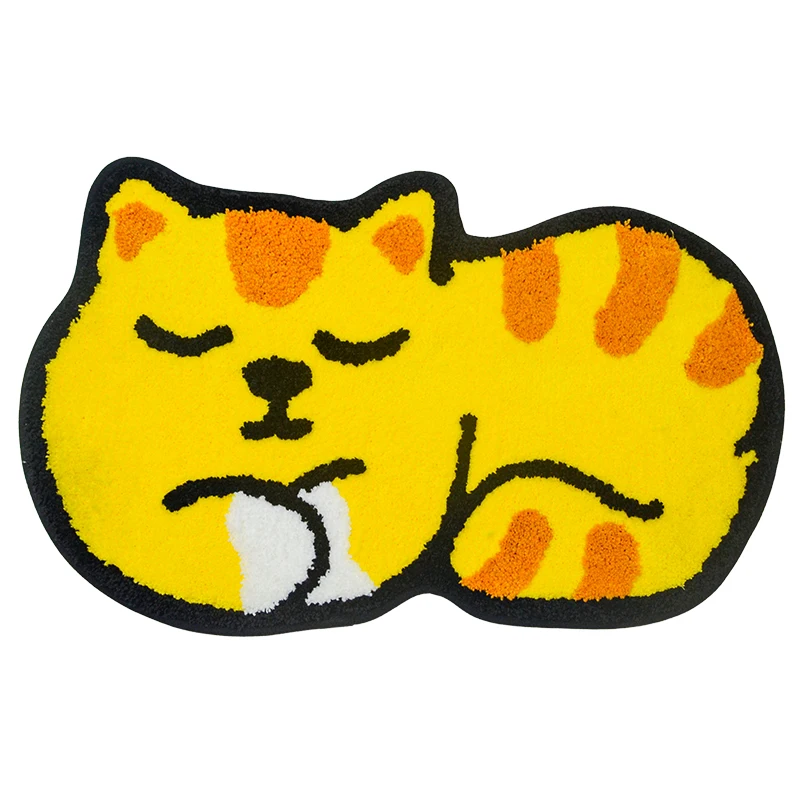 (Chakme) Dog Butterfly Pig Penguin Bear Microfiber Foldable Kids Floor Mats For Kids Floor