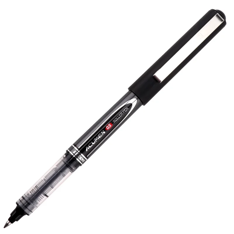 Baoke luxury direct liquid rollerball pen high quality office 0.5mm signature pen stainless steel tip