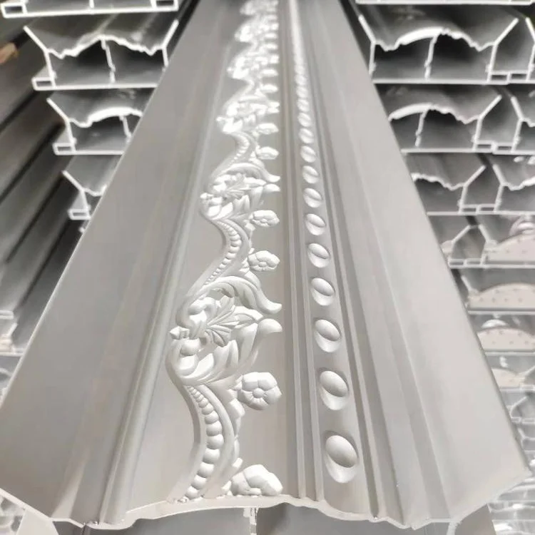 Interior Decoration Gypsum Plaster Cornice molds  Production Line