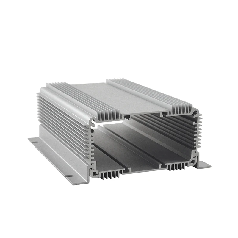 OEM Extruded Aluminum Profile Factory Custom Aluminum Extrusion Electric Motor Housing Aluminium Electronic Enclosure Case