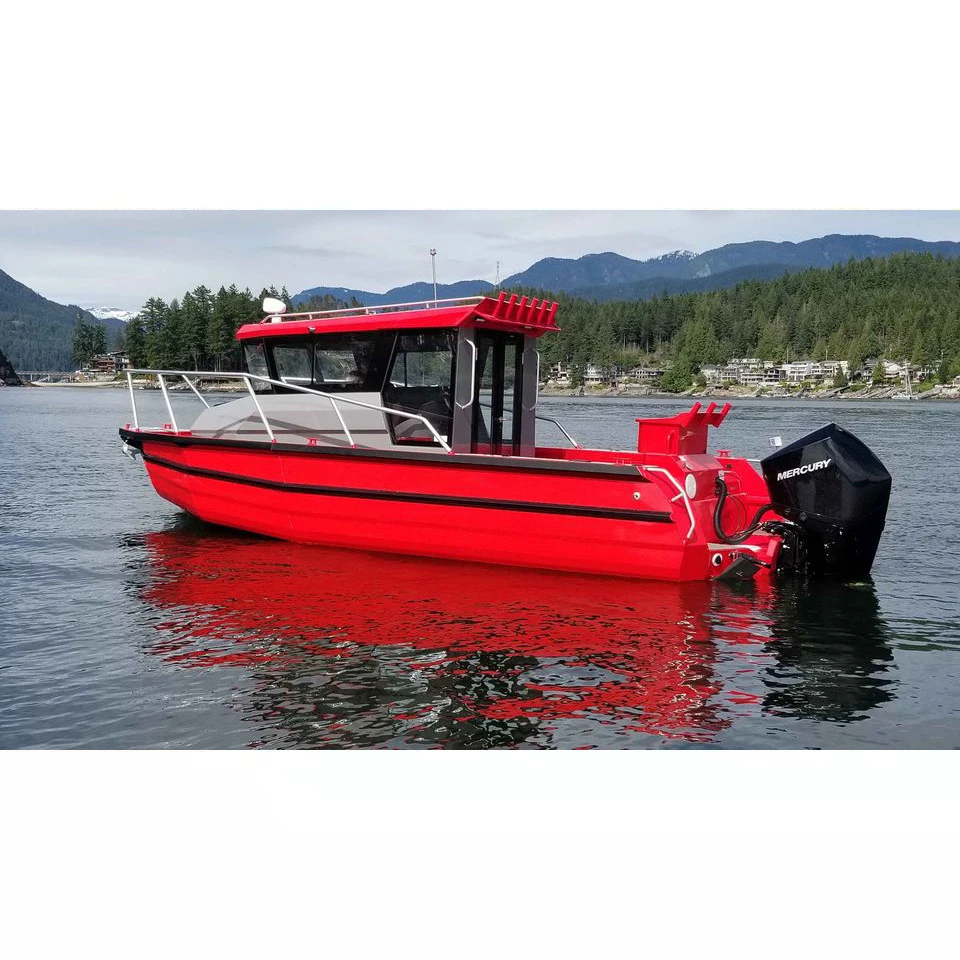 7.5m/ 25ft Aluminum Marine Hardtop Cabin Fishing Boat Sport Cruiser