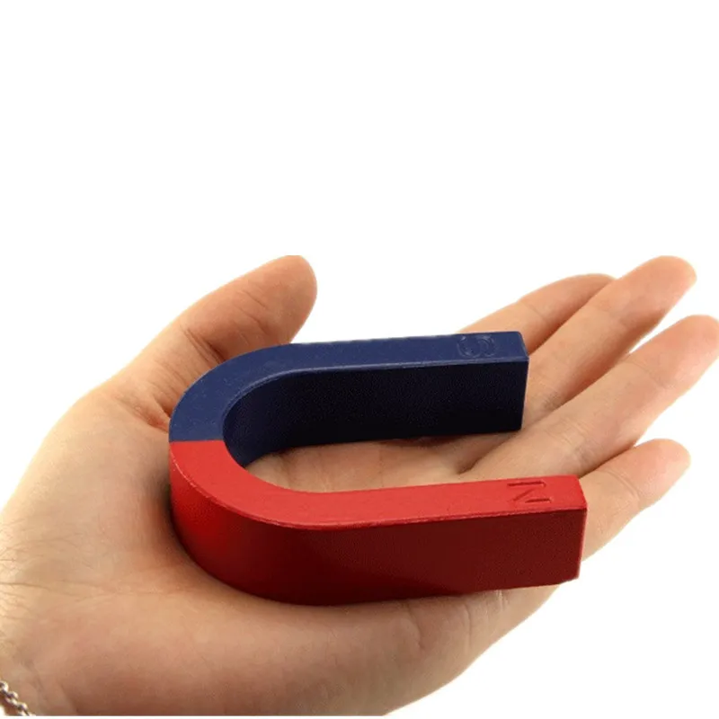 Factory Direct Sale N S Pole Marked For School Horseshoe Education Magnets U Shape Teaching Ferrite Magnet