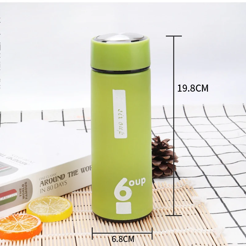 Wholesale Portable 450ml Large Capacity Glass Water Bottles Direct Drinking Cups for Men Women Children for Camping