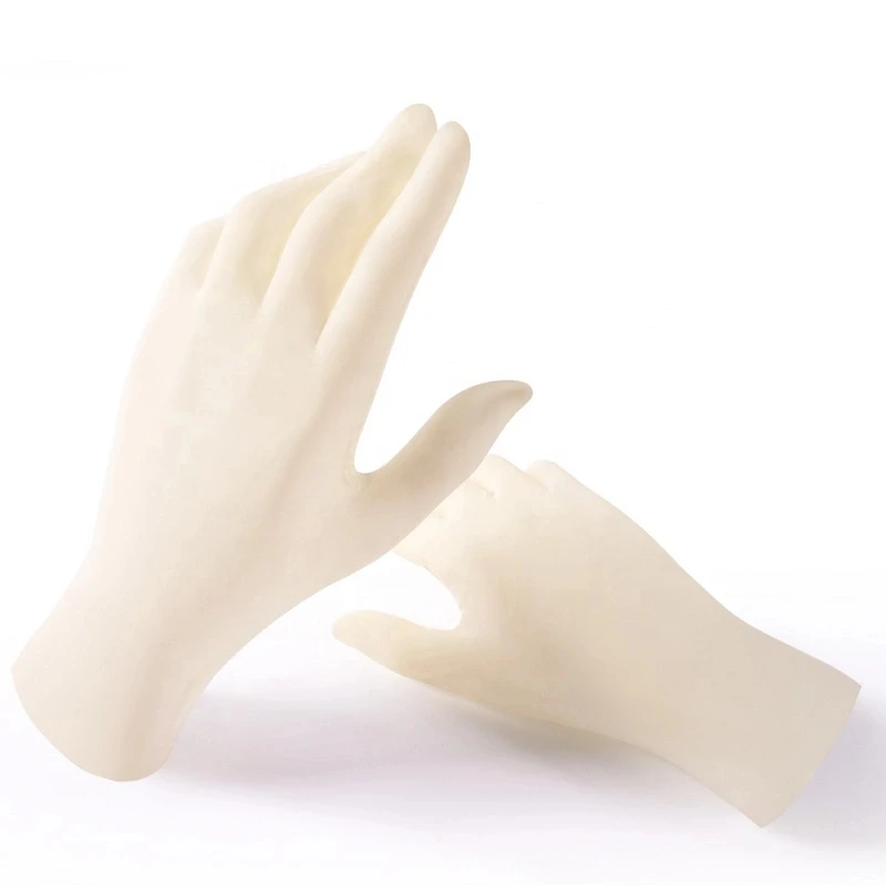 sterile latex glove medical powder free transparent latex medical examination gloves surgical latex sterile gloves