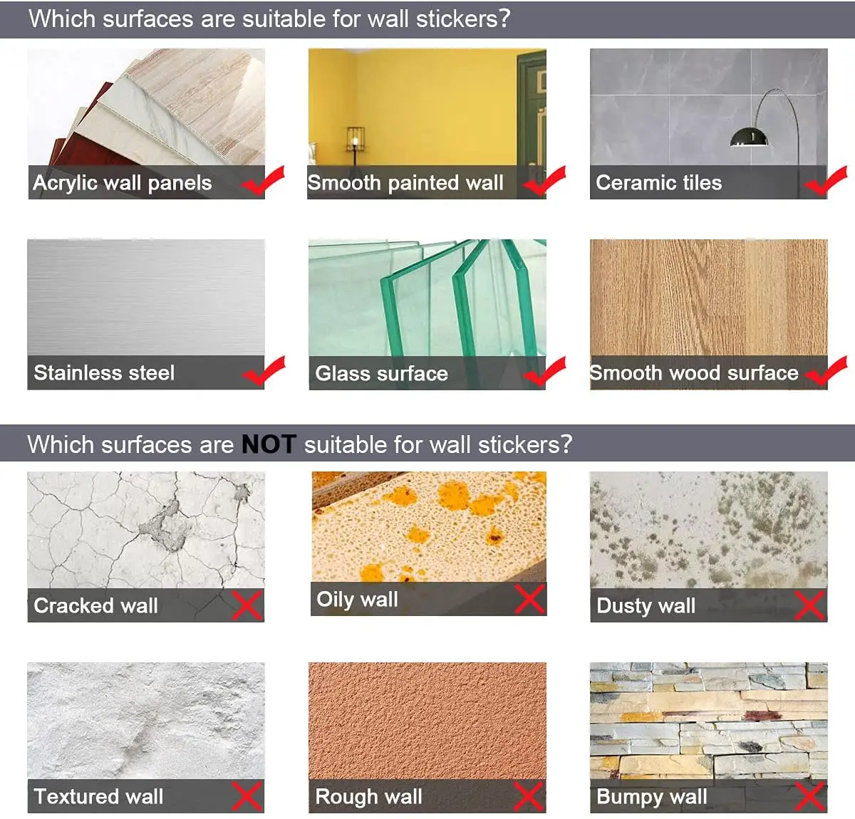 Space Planet Wall Decals Boy Room,Large Wall Stickers Kids Bedroom Peel and Stick Removable,Cute Wall Stickers Decals Decor for