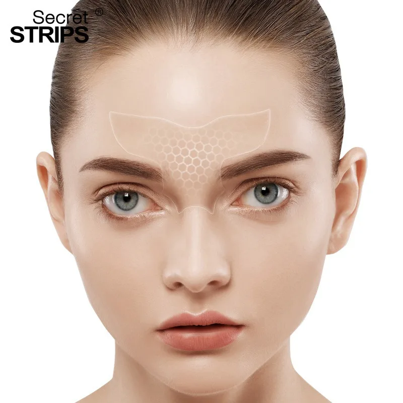 Skin Care Manufacturers Anti Wrinkle Moisturizing Frown Lines Mask Anti Frown lines Care Strips Face Sheet Mask Patches