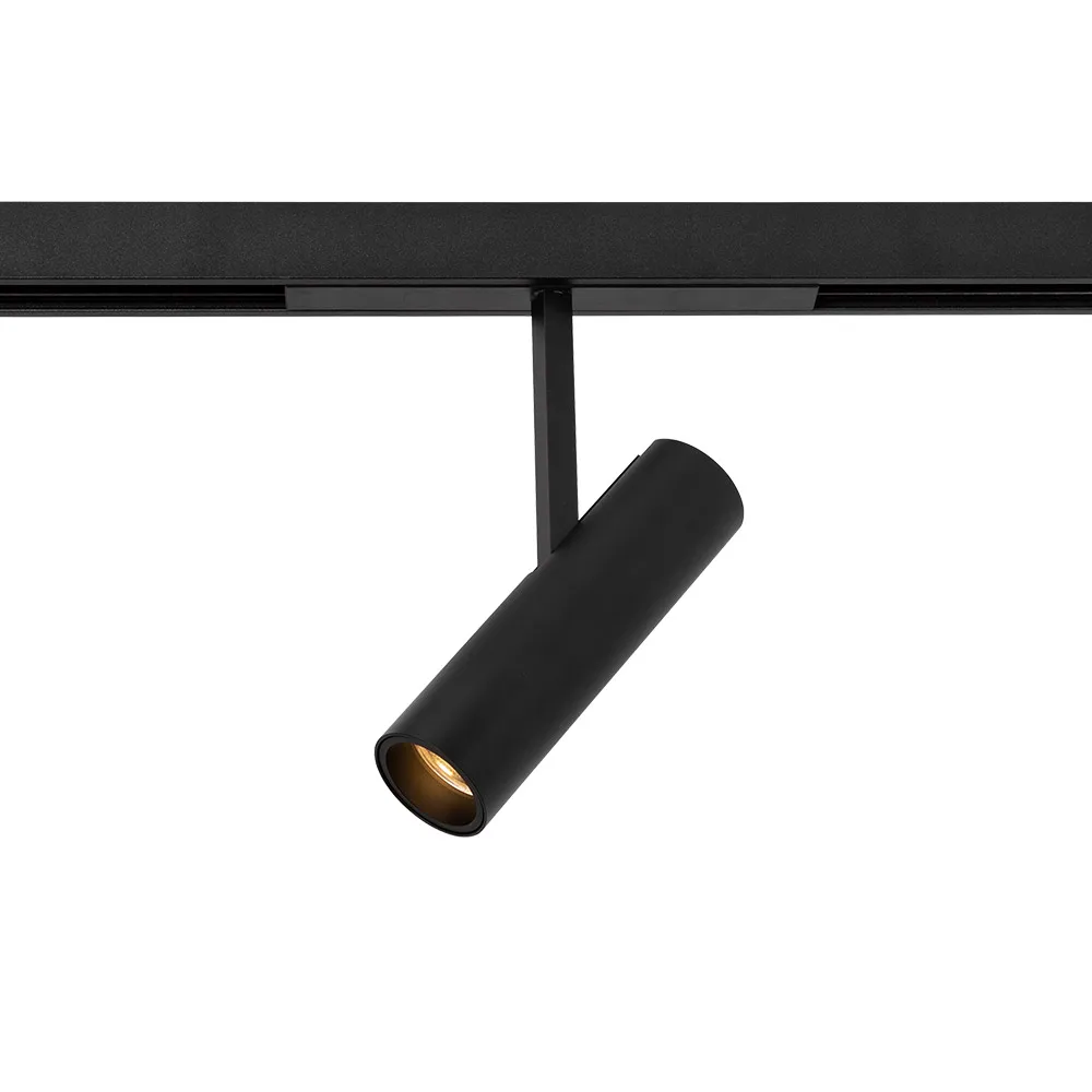 15W DC48V Magnetic Track Light  Surface Recessed Magnetic Dali Dimmable Led Track Light Indoor Use IP21 LED DC48V Track Light