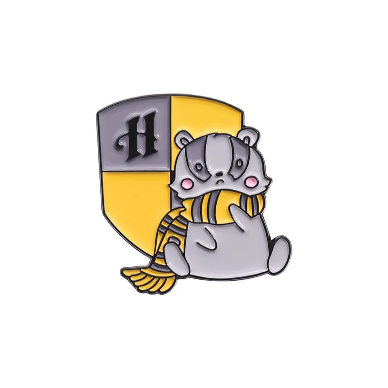 High Quality Anime Cartoon Design Lapel Pin Badge Soft Enamel Metal Pin with Silk Screen Printing for Clothing Accessories