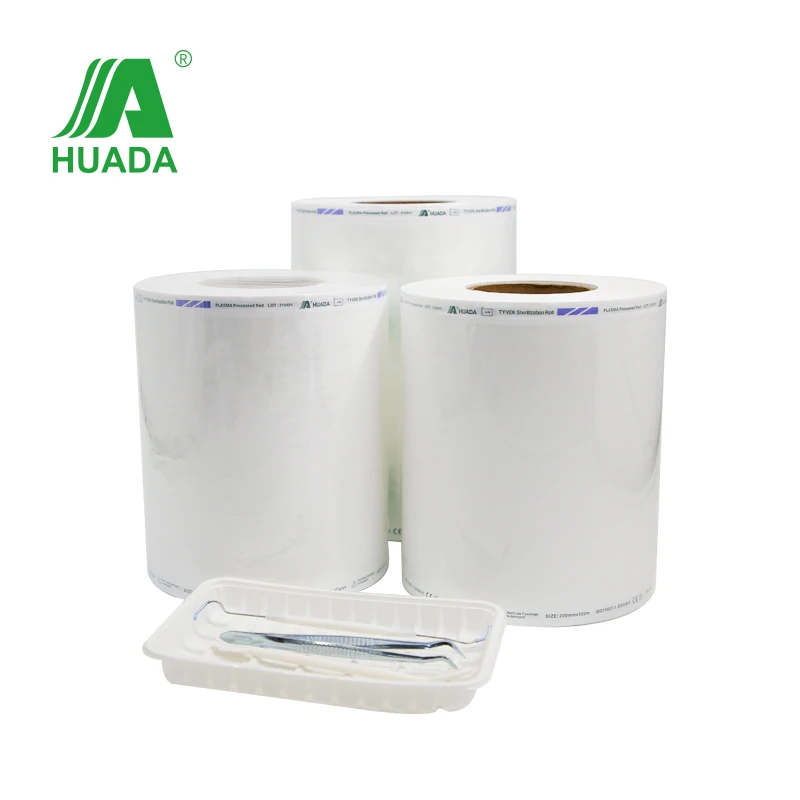Other medical consumable Product Dental Hospital use 1073B  Tyvek Roll Pouch Sterilization with EO & Steam  indicator