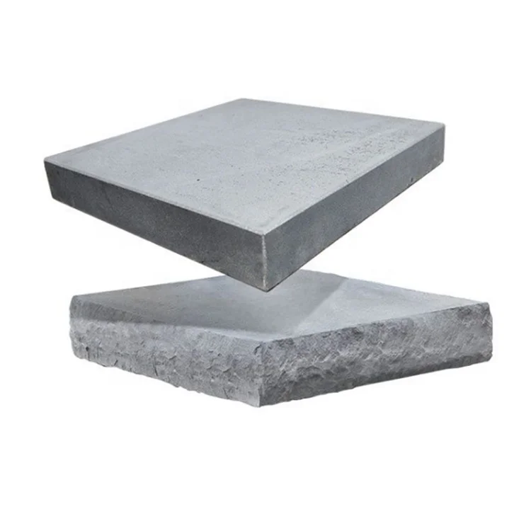 High Quality Slabs Paving Blue Green Sandstone Tiles Flamed Technology Chinese Blue Green Stone Tile For Outdoor