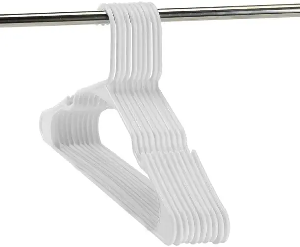 Wholesale Black Nonslip Laundry Plastic Clothes Hangers Colorful Customizable New Materials Low Price Hangers