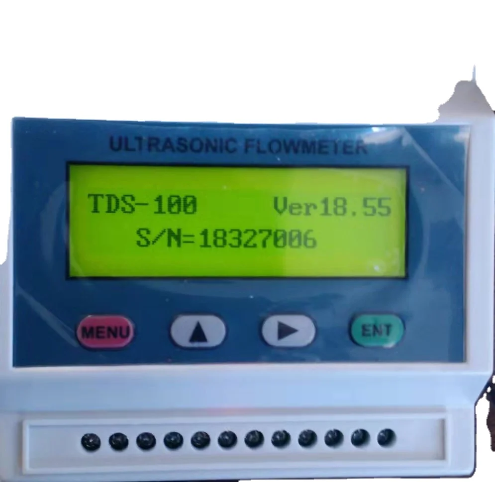 Wall mounted ultrasonic smart clamp on ultrasonic low cost flow meter Modular ultrasonic intelligent flowmeter