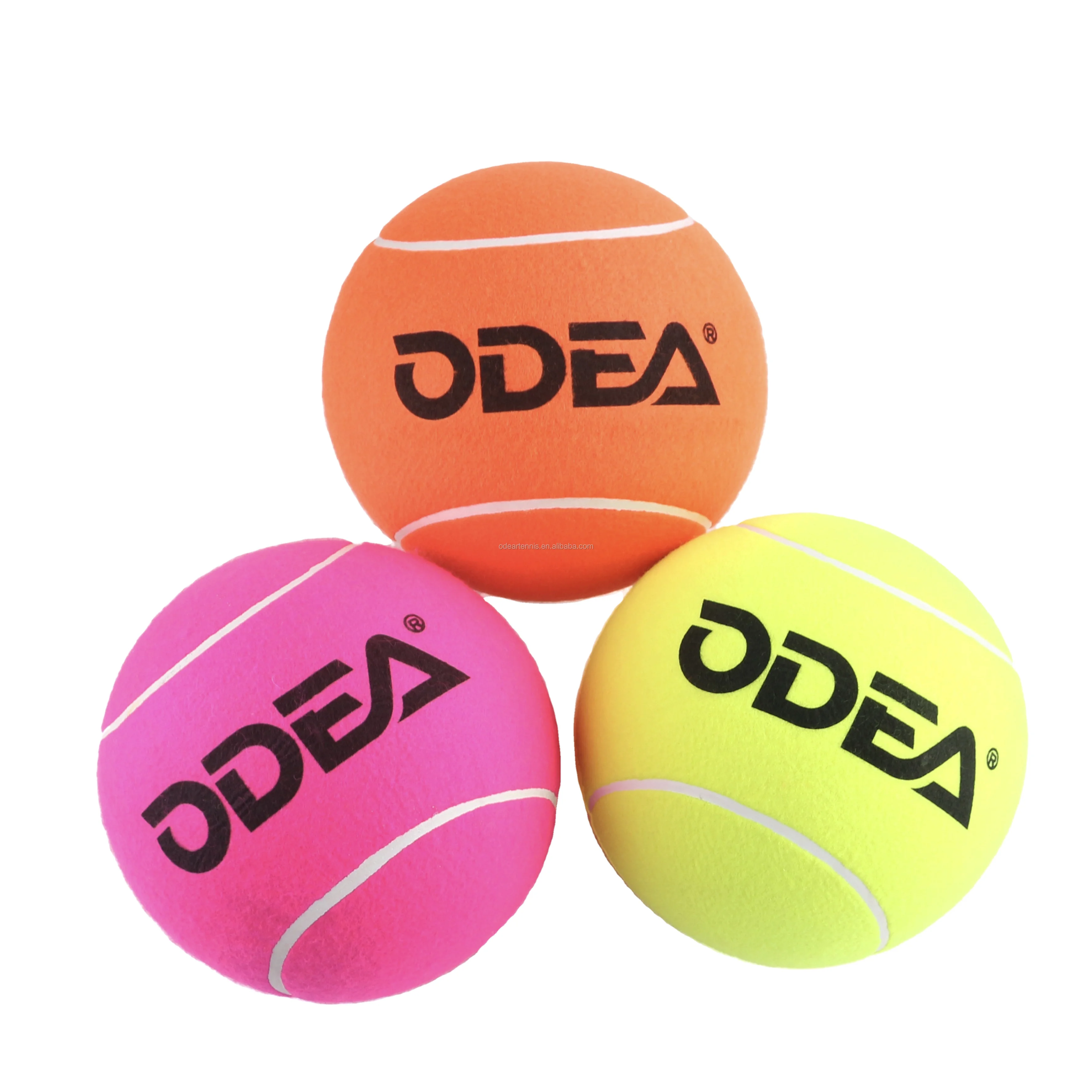 Odea big tennis ball for signning as gift or memorization factory wholesale custom service