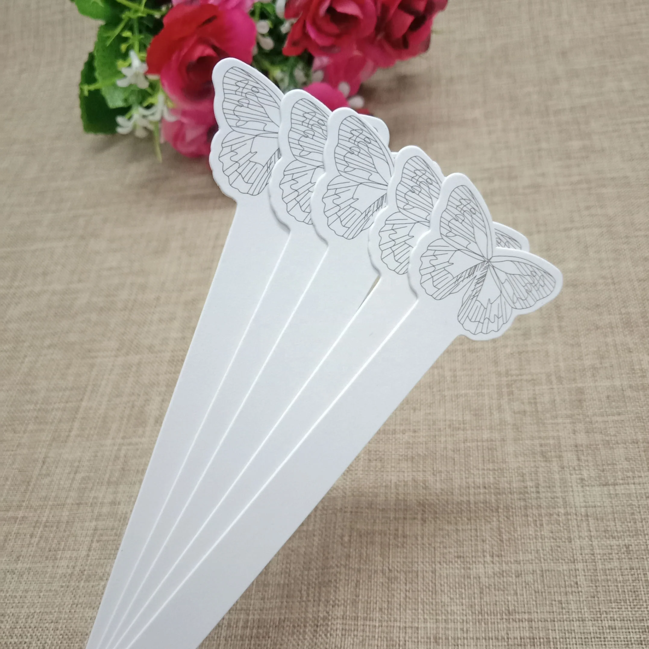 
Butterfly shape top quality perfume test strip long lasting fragrance blotter 
