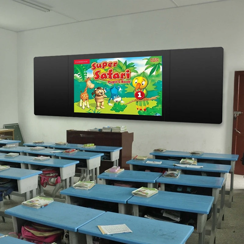 Hot Sale Smooth Writing 20 Points Touch Led Display Audiovisual Combination Nano Smart Blackboard For School Teaching