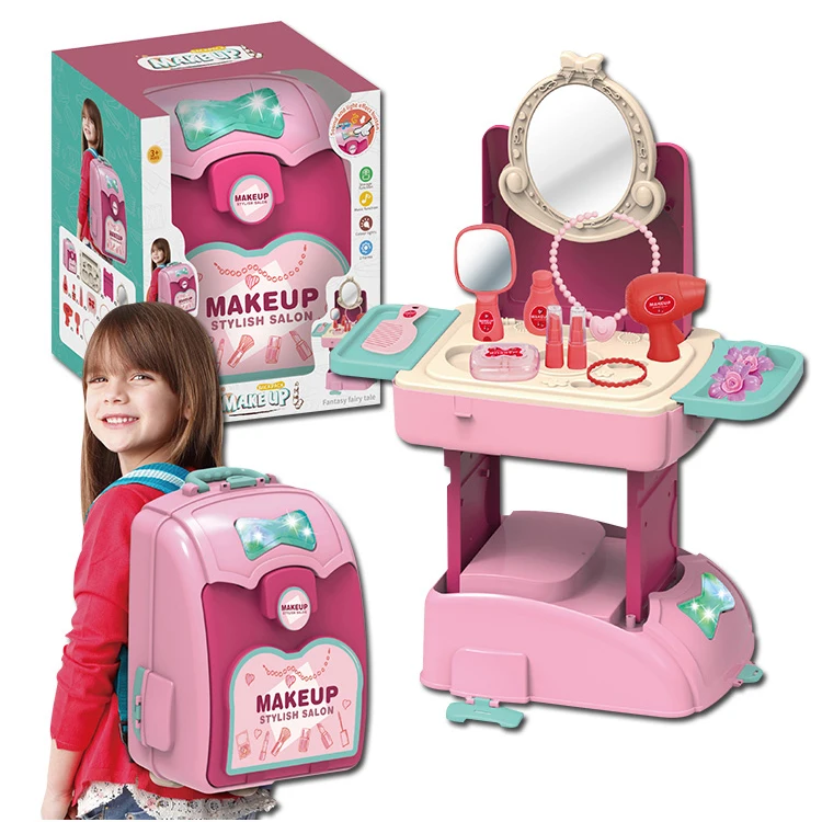 Модный рюкзак игрушки для ролевых игр макияжа