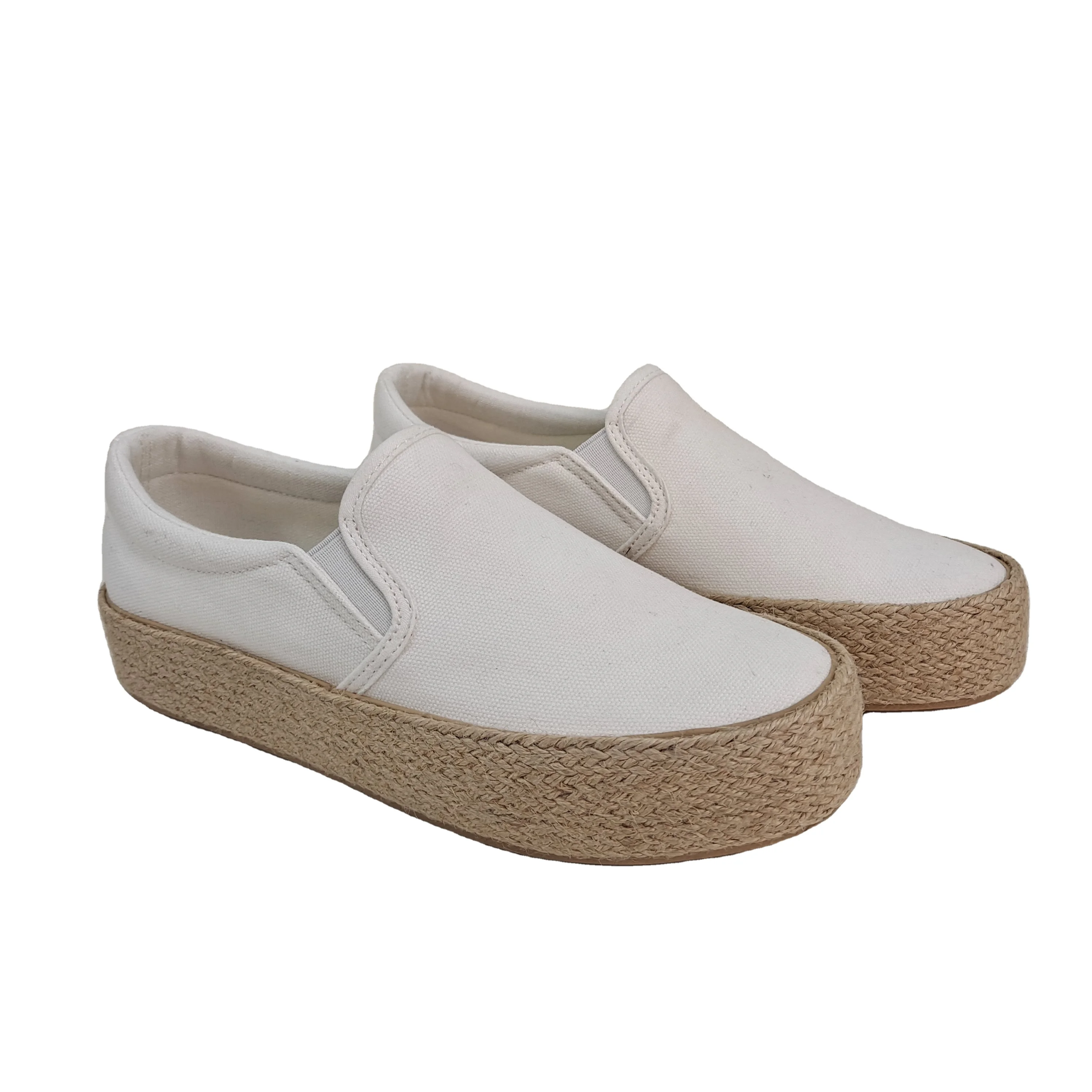 Espadrilles Casual Canvas Shoe Womens Slip on Canvas Shoes Espadrilles Soles Jute Canvas Shoes