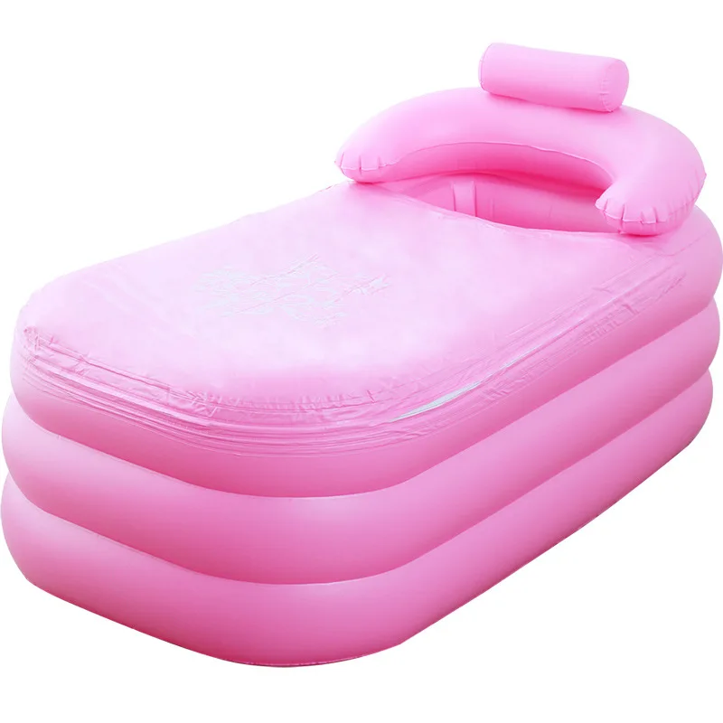 Amazon hot sale portable indoor adult folding bathtub safety infant bath tub inflatable bathtub for adult