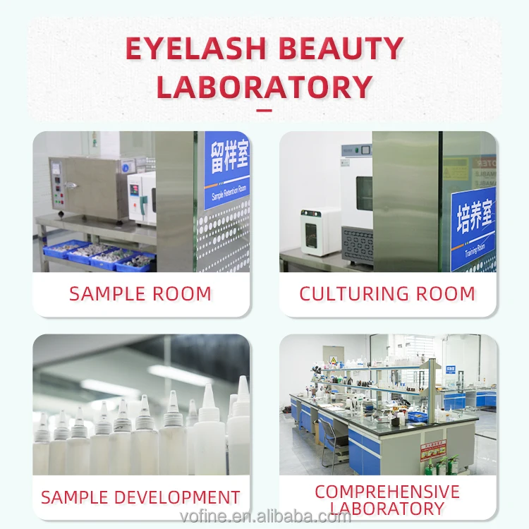 [Volyfine Factory catalyst free eyelash glue for eyelashes extension glue strong 0.5 1 2s false clear lash glue custom logo OEM