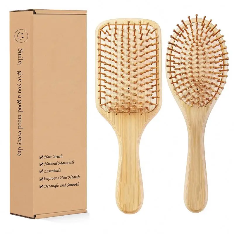 Cepillos Brushing Estilismo Eco Friendly Pelo Marcado Brocha Tinte Masaje Mambu Cepillo De Orincesas cepillo de pelo