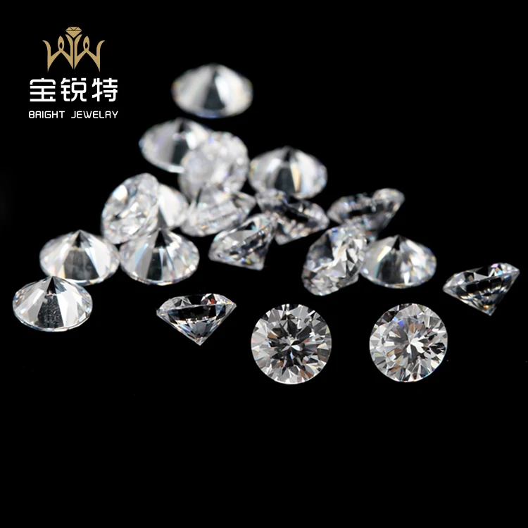 Wholesale Lab Grown Diamond Loose 0.8-3.3mm White DEF VVS-SI Hpht Loose Diamond Cvd Hpht Diamonds For Sale