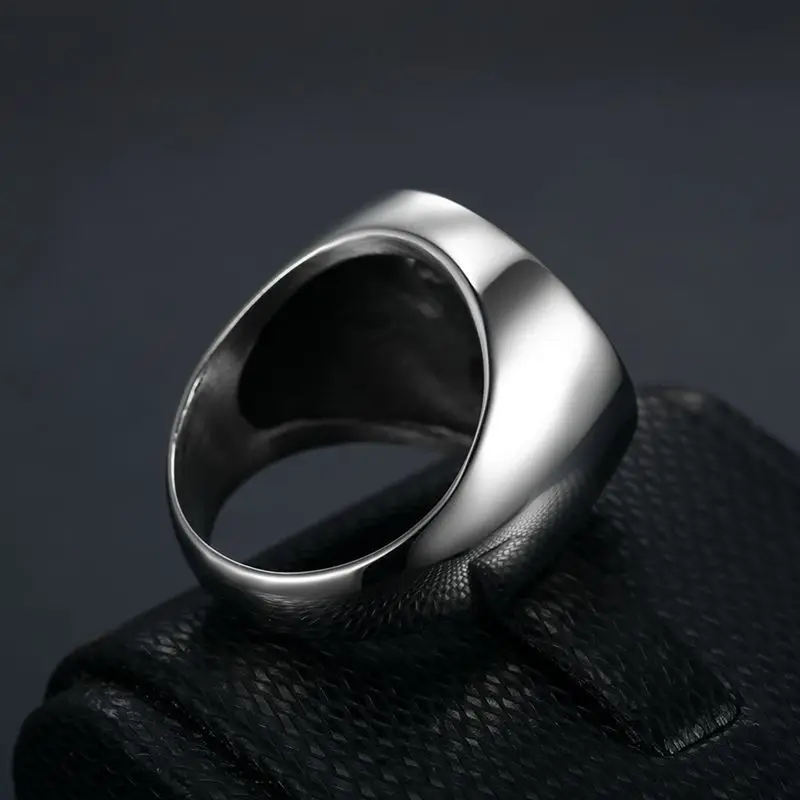 2022 Factory Retro Stainless Steel Hollow Couple Ring Jewelry Nordic Viking Irish Celtic Knot Ring for Women Men