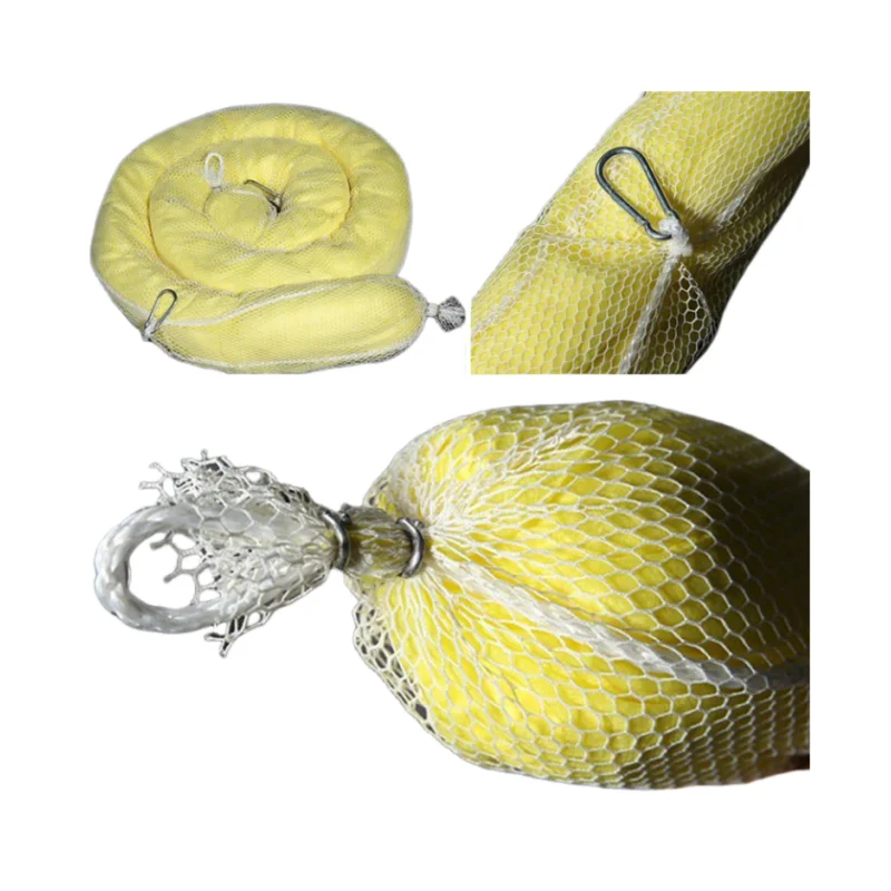 Chemical Spill Cleanup Sorbent Booms Chemical Containment Barriers