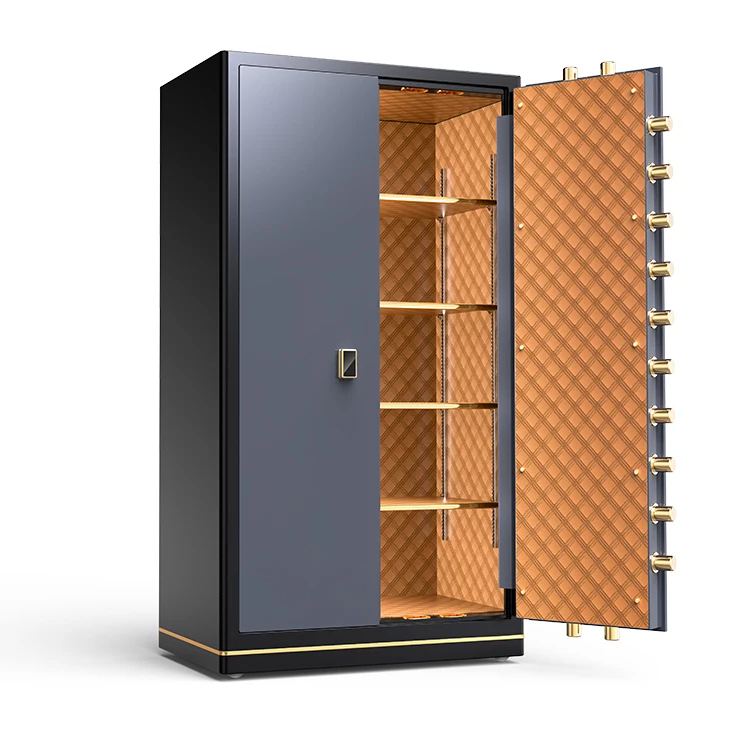 Factory supplies deposit security fingerprint smart safe box for money large vault safe box