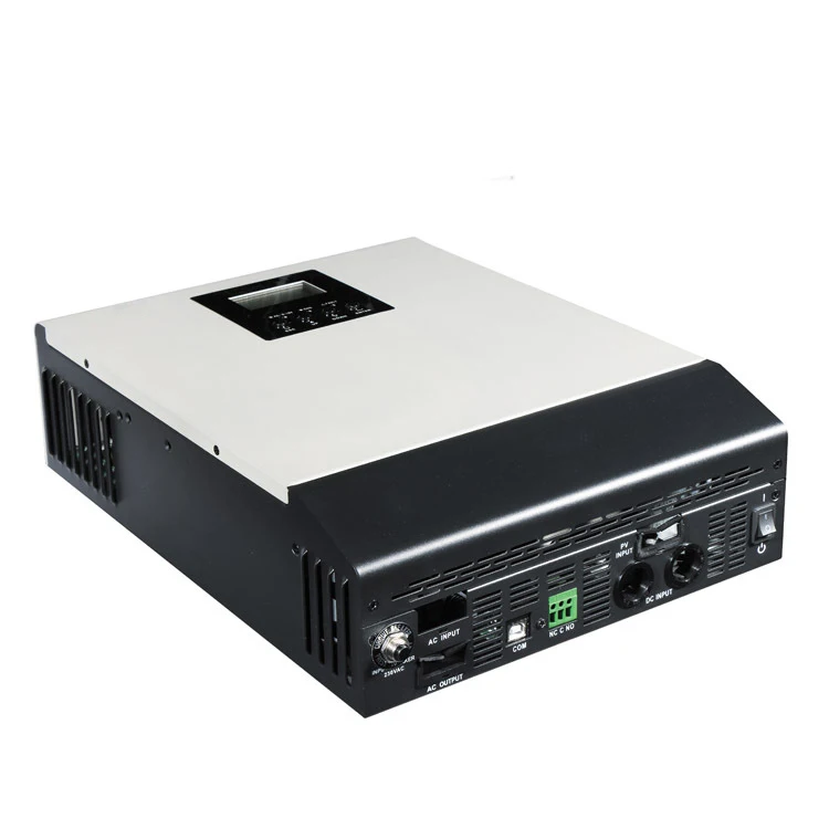 110v 220v 5kw 5.5kw 6000w smart pure sine wave off grid hybrid pv solar power system battery charger inverter for home