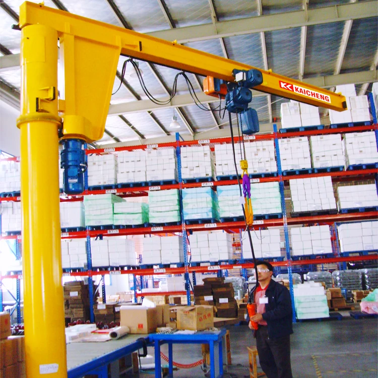 Поворотный подъемный кран KAICHENG, 2 тонны