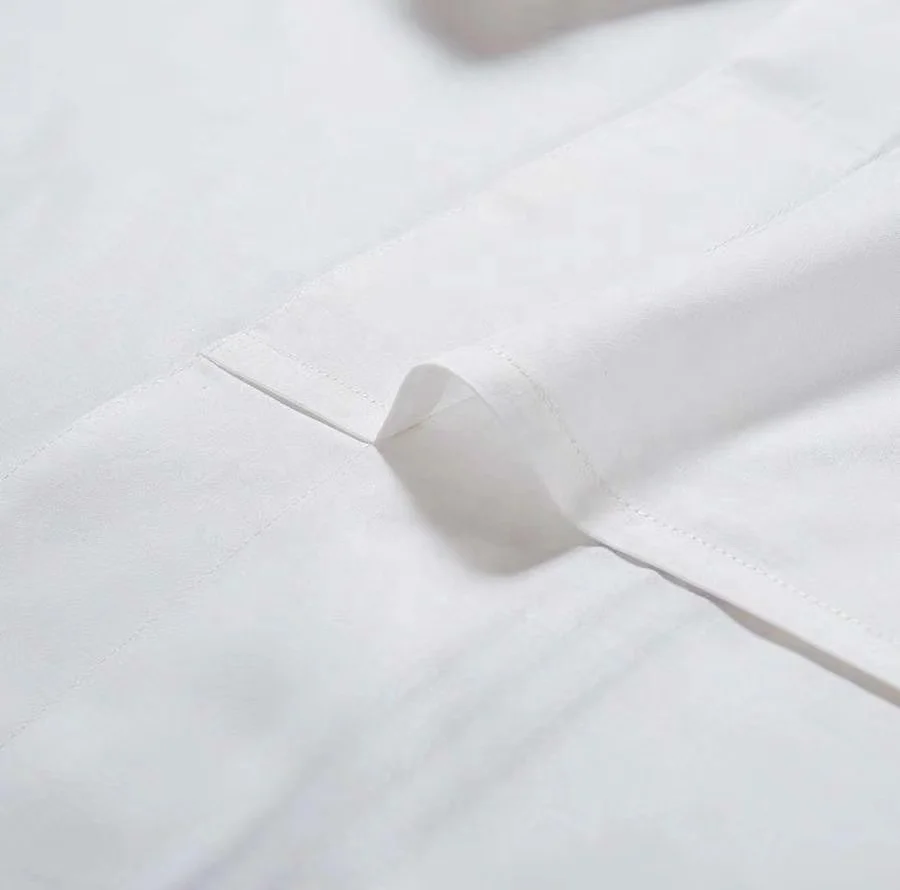 wholesale satin hotel bed sheet 1cm 3cm striped cotton fabric