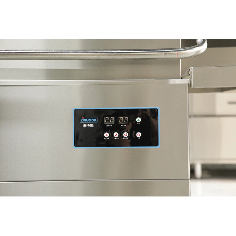 Commercial Dishwasher with Transparent Window, Made of 304 Stainless Steel for Hotels and Restaurants