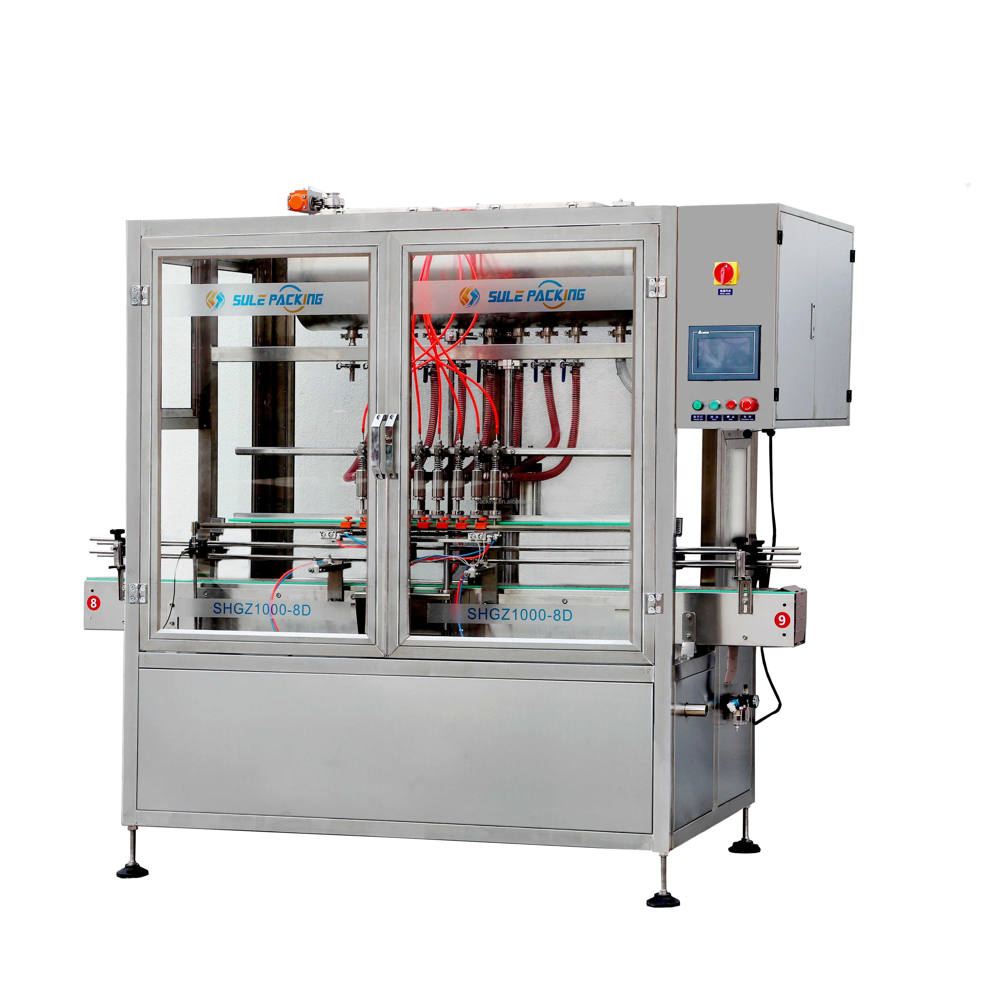 Hot sale new Full-automatic glass bottle cocktail filling wine brandy XO whisky filling machine