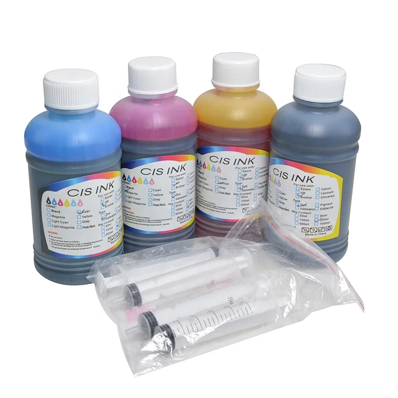 Bulk  Dye ink for Epson/HP/Canon/Lexmark Desktop printer