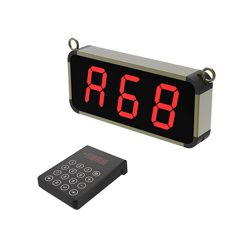 BYHUBYENG  Calling System  Pager Queue Management Business one  keyboard and  one display