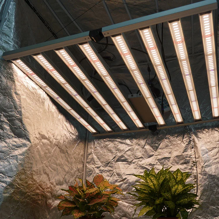 Meijiu High Quality Light, Best Price Greenhouse Tent 650W Samsung 8 Strips Led Plant Lighting, Professional Led Grow Light