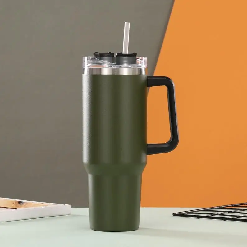 Stainless Steel Tumbler Mugs Set Can Double Wall Kids Water Bottle With Bamboo Lid For Sublimation Oil Cup